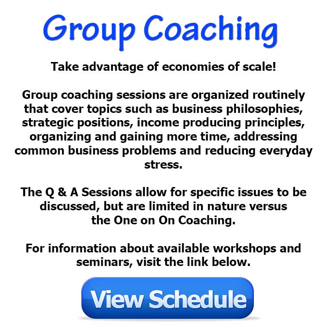 Group Coaching Schedule